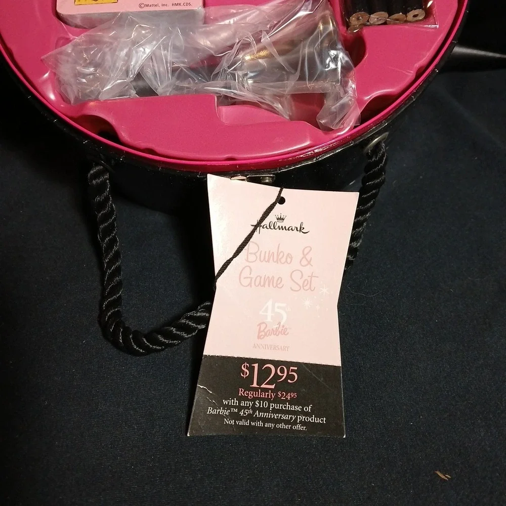 Barbie Bunko and Game Set (Hallmark)- 45th‎ Anniversary - 2004 NWT!